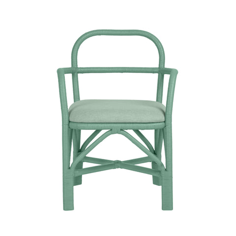 Florence Laurent Rattan Dining Chair - image 3