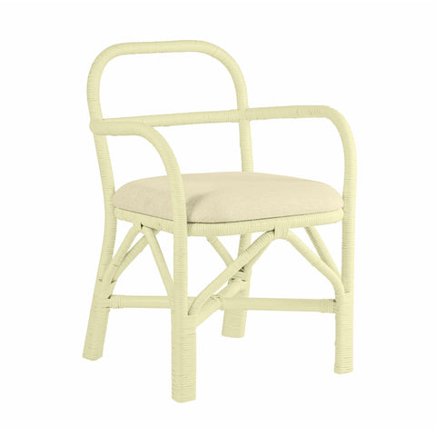 Florence Laurent Rattan Dining Chair - image 1