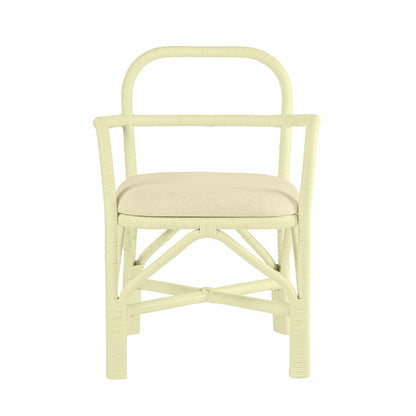 Smooch Cream Rattan Dining Chair