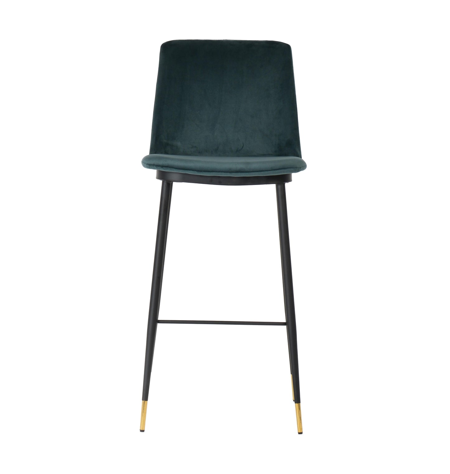 tammy green velvet counter stool (set of 2)