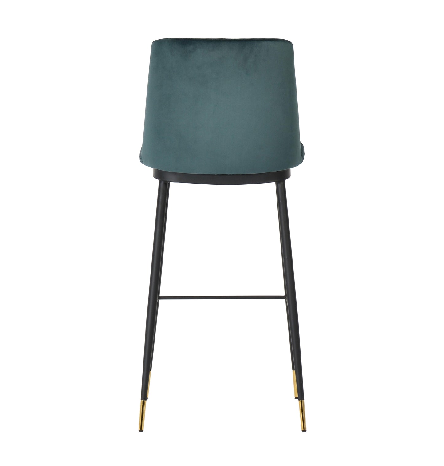 tammy green velvet counter stool (set of 2)