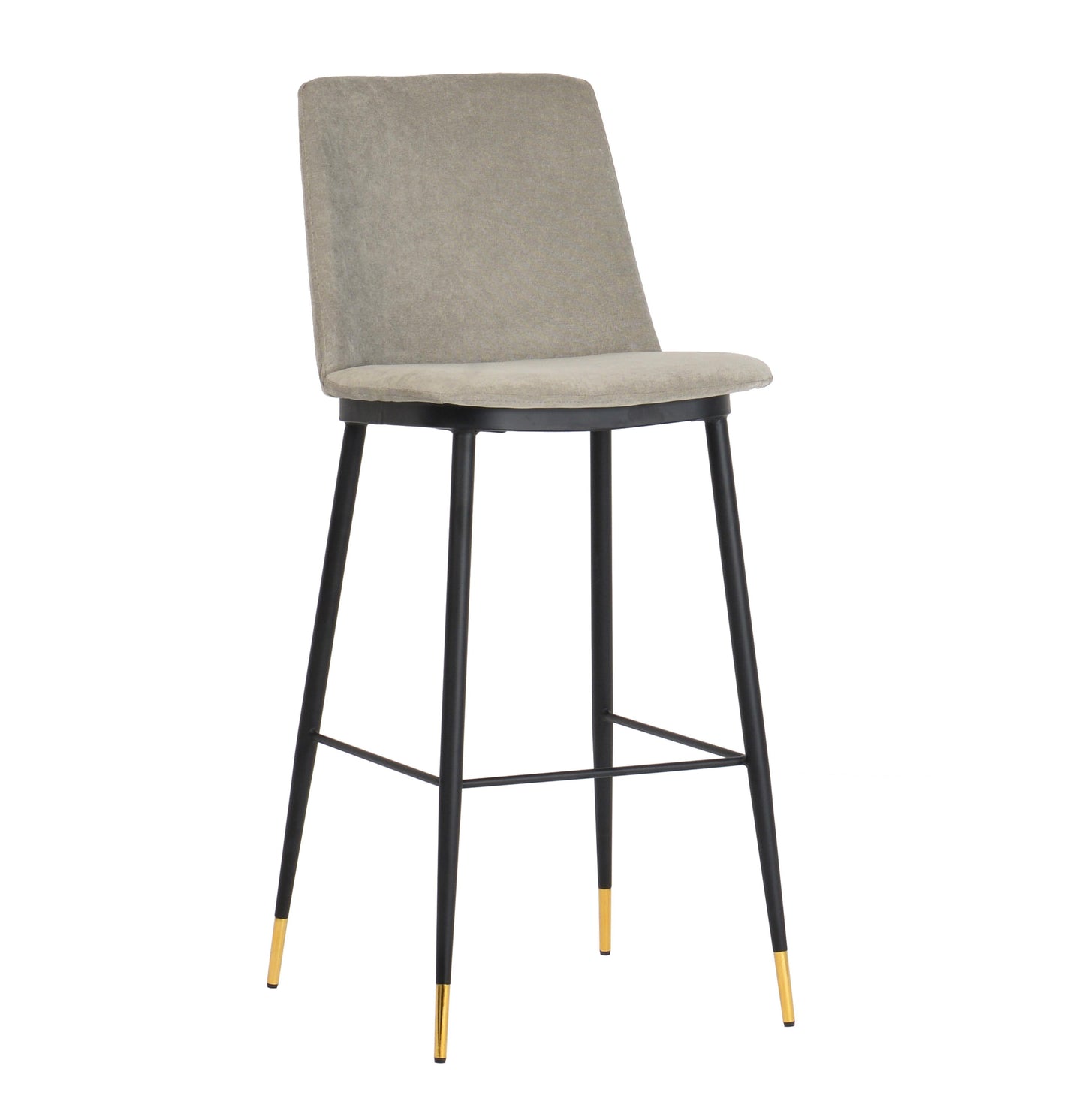 tammy grey velvet counter stool (set of 2)