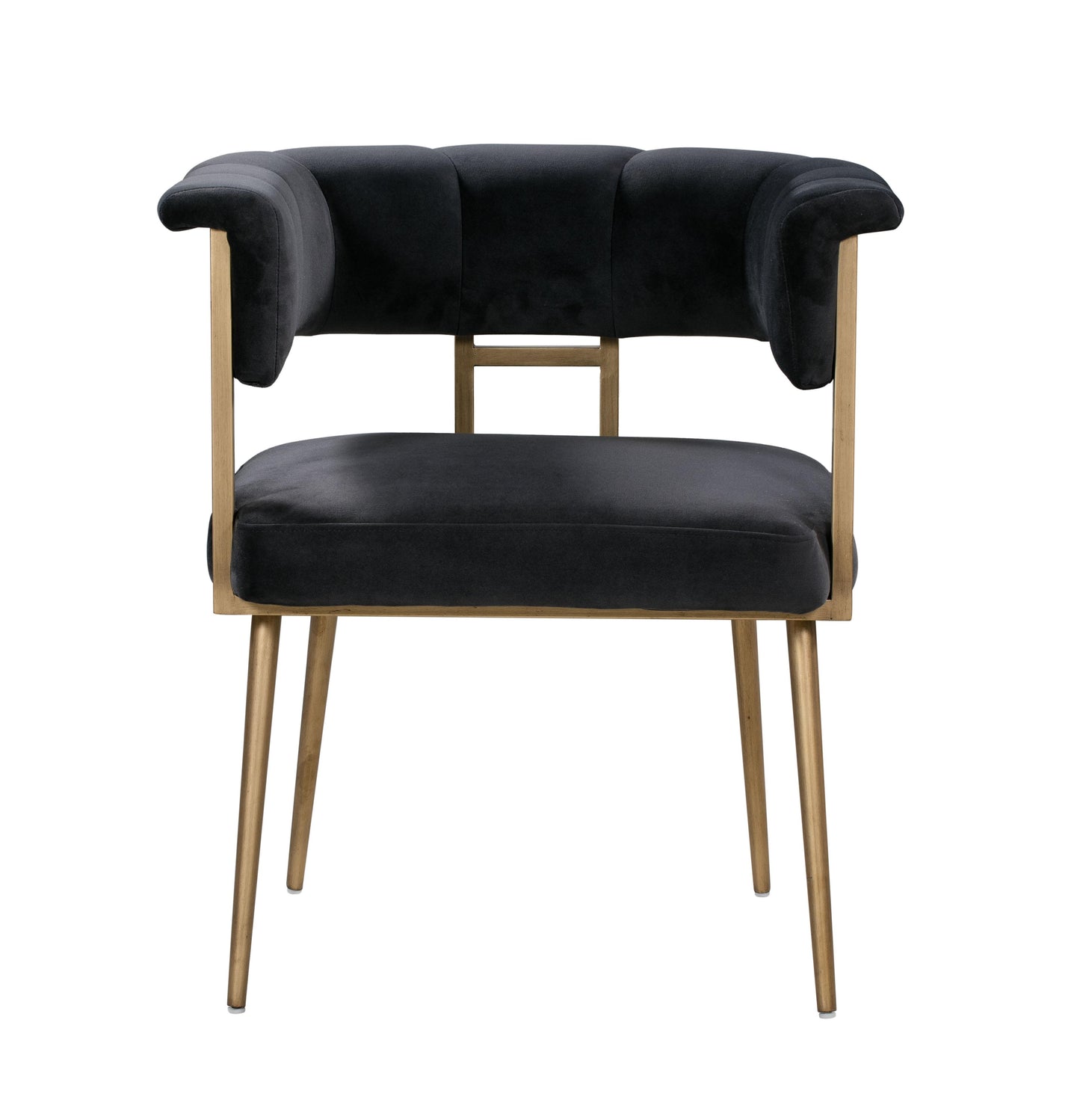 farah grey velvet chair