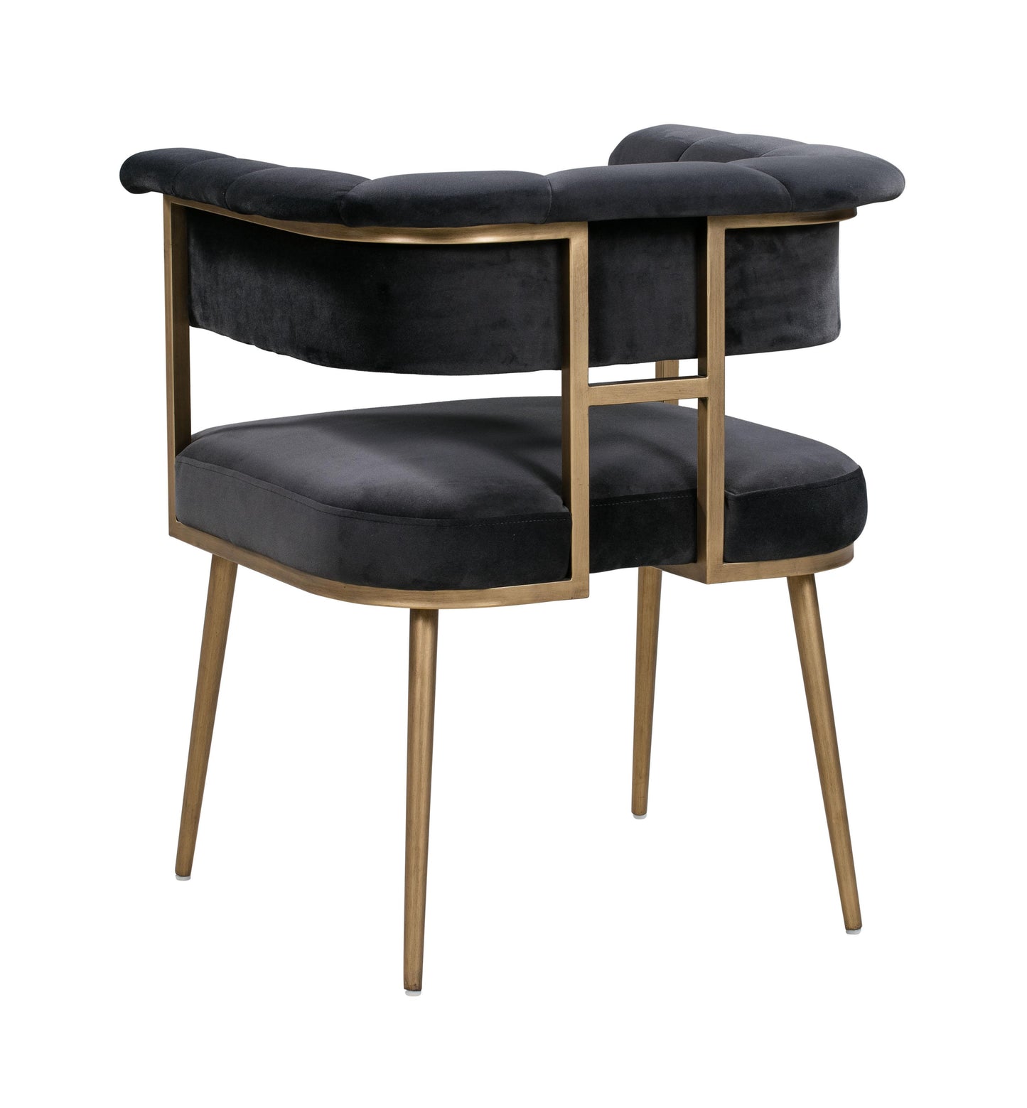 farah grey velvet chair