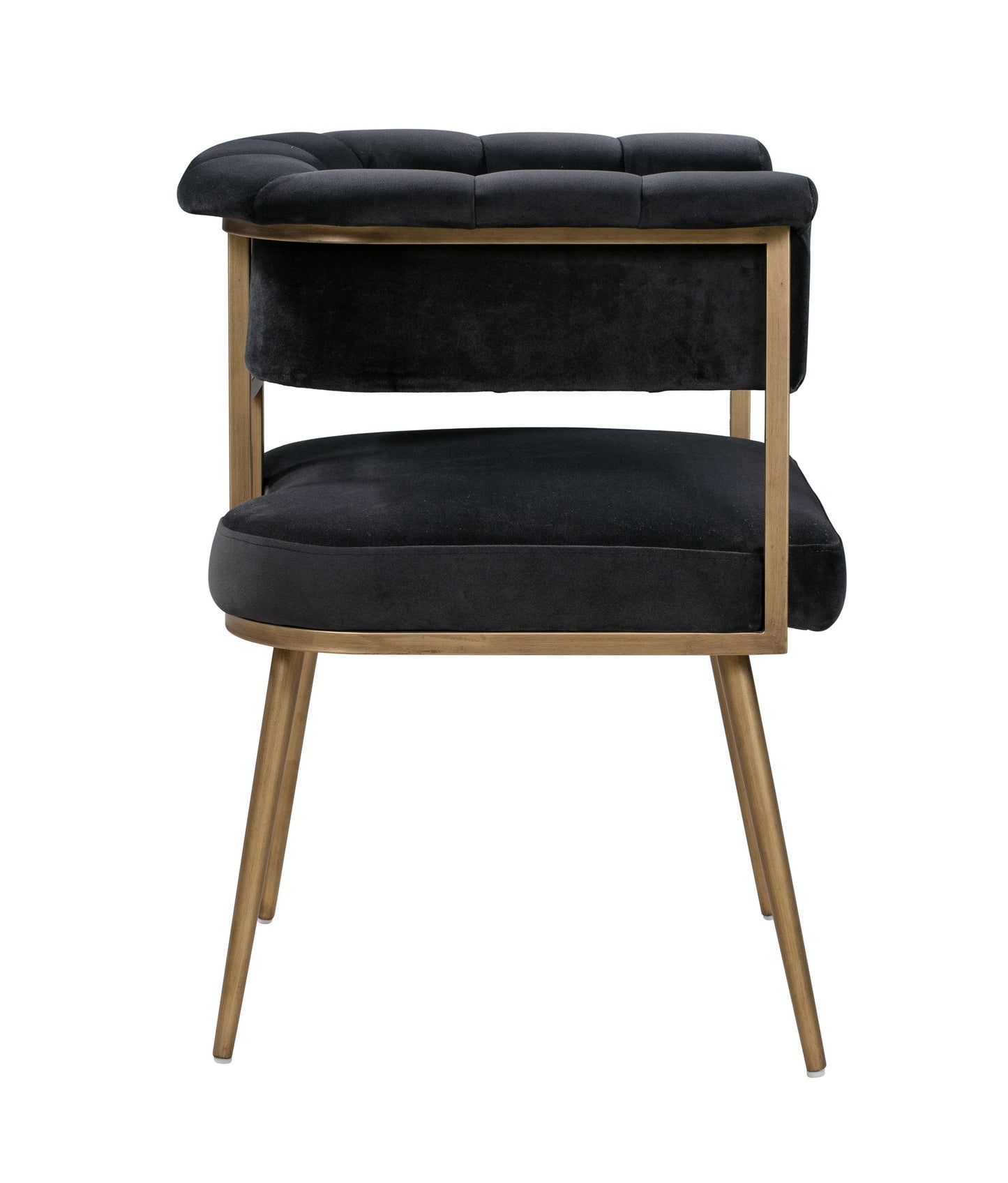 farah grey velvet chair