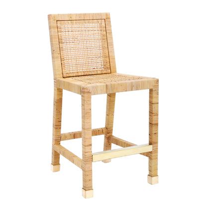 Collins Rattan Counter Stool