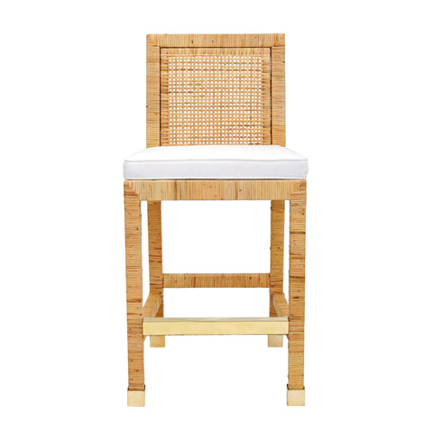 Collins Rattan Counter Stool