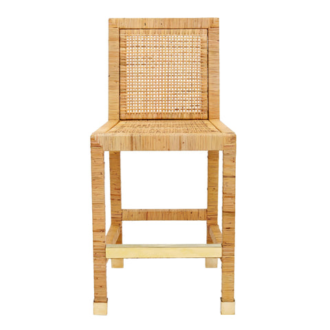 Collins Rattan Counter Stool