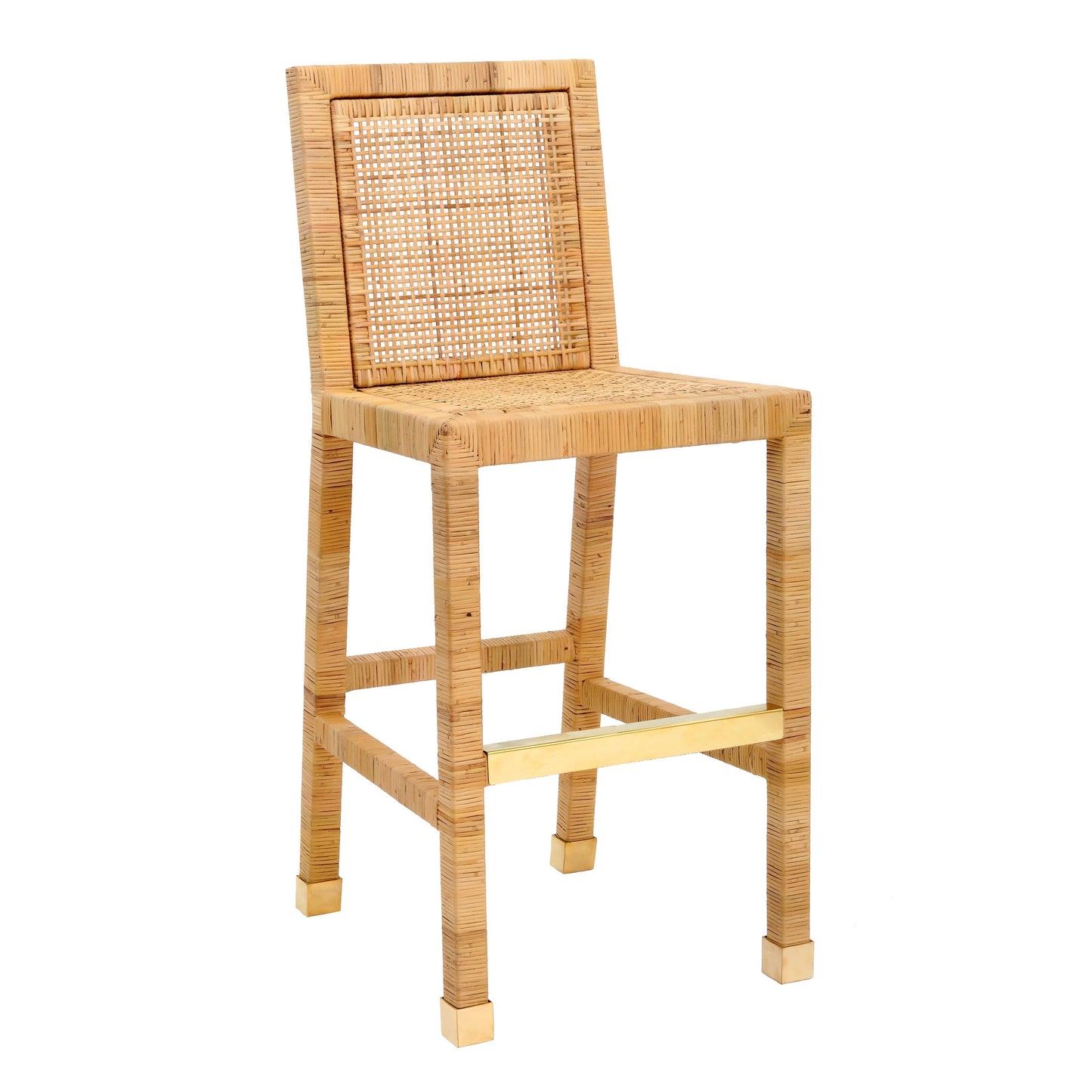 collins rattan bar stool