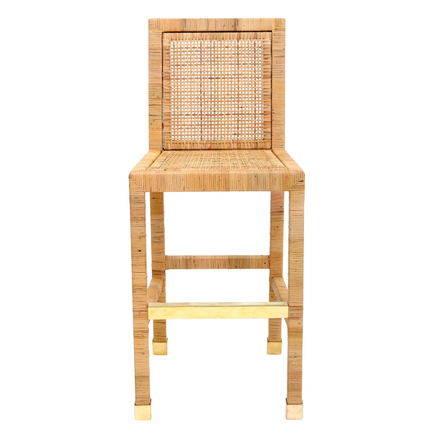 collins rattan bar stool