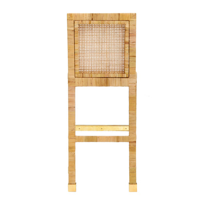 Collins Rattan Bar Stool