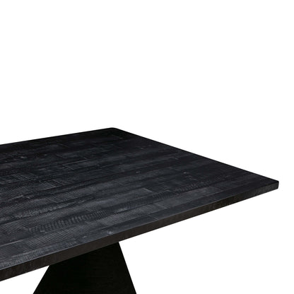 Husky Black Rope Rectangular Table