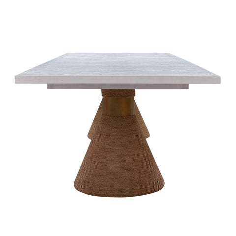 Sabine Savoy 120" Rope Rectangular Dining Table - image 3