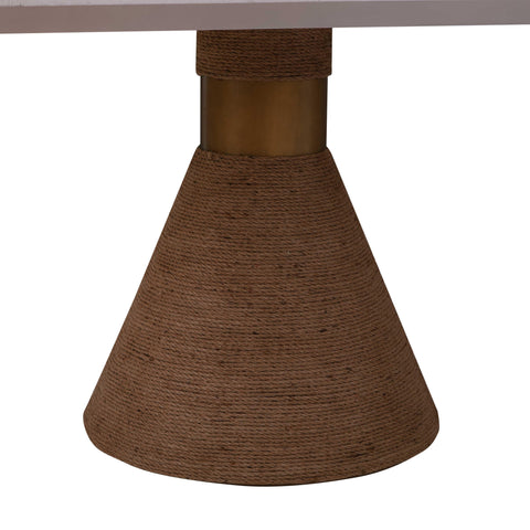 Sabine Savoy 120" Rope Rectangular Dining Table - image 5