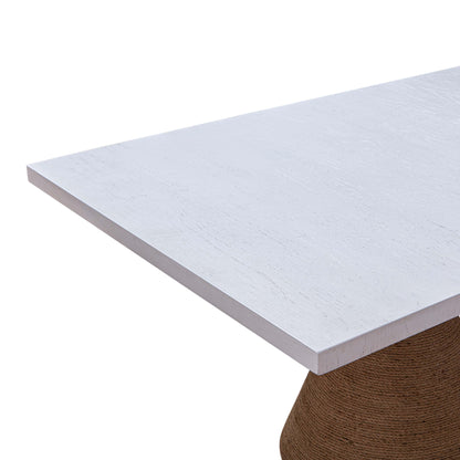 Husky Natural Rope Rectangular Table