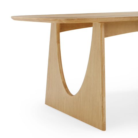 Odette Como Natural Ash Rectangular Dining Table (79"-94") - image 6
