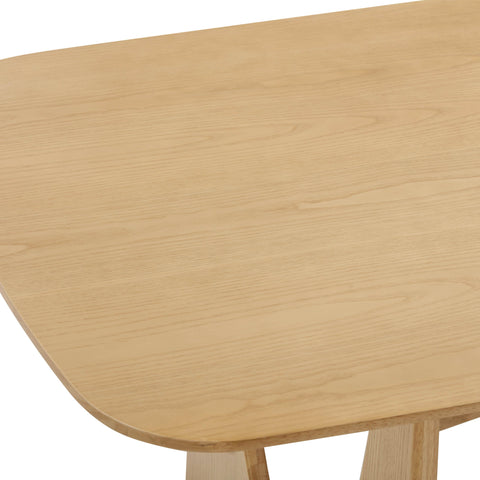 Odette Como Natural Ash Rectangular Dining Table (79"-94") - image 7