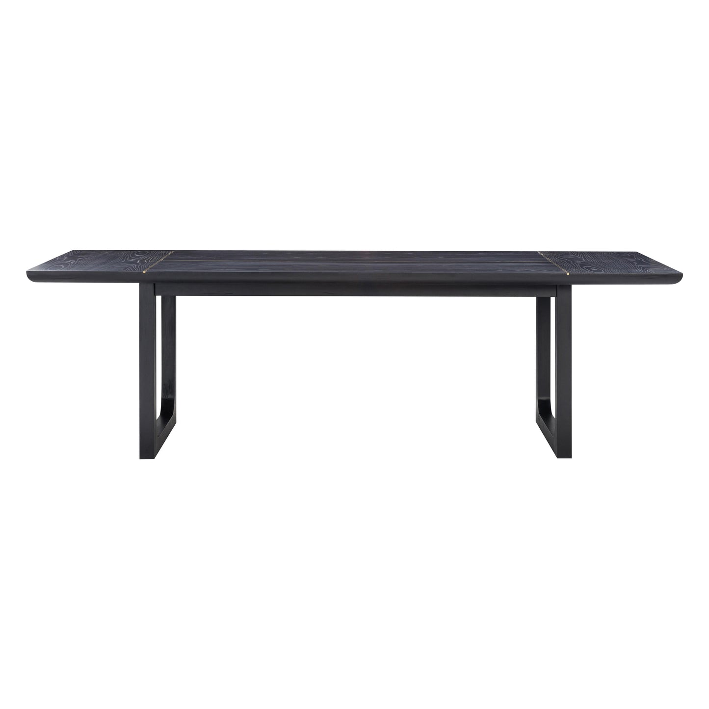 maiori black ash rectangular dining table