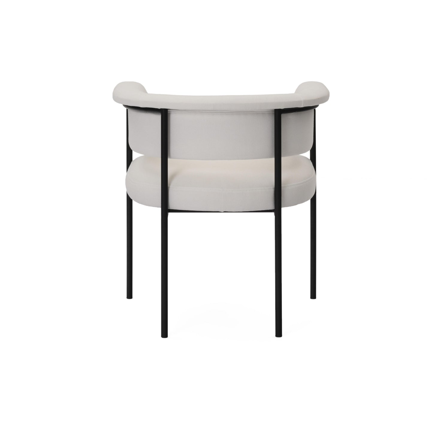 sasha cream performance linen dining chair