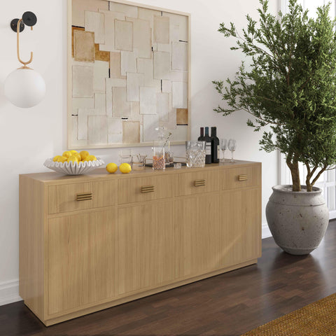 Isabelle Bellamy 75" Oak Buffet - image 2