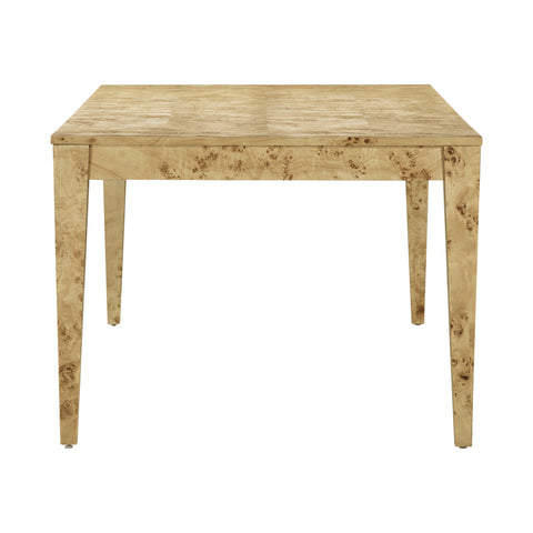 Vanessa Natural Burl Rectangular Dining Table