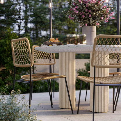 Liza Terrazzo Concrete Indoor / Outdoor Dining Table