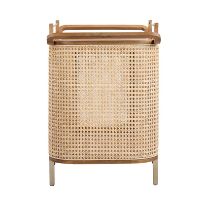 Lauren Natural Rattan Bar Cart