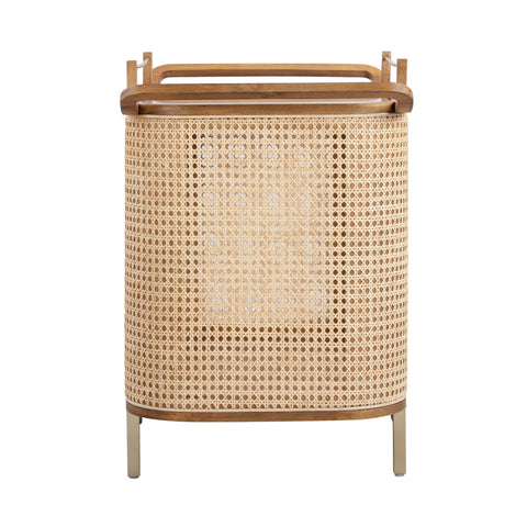 Lauren Natural Rattan Bar Cart