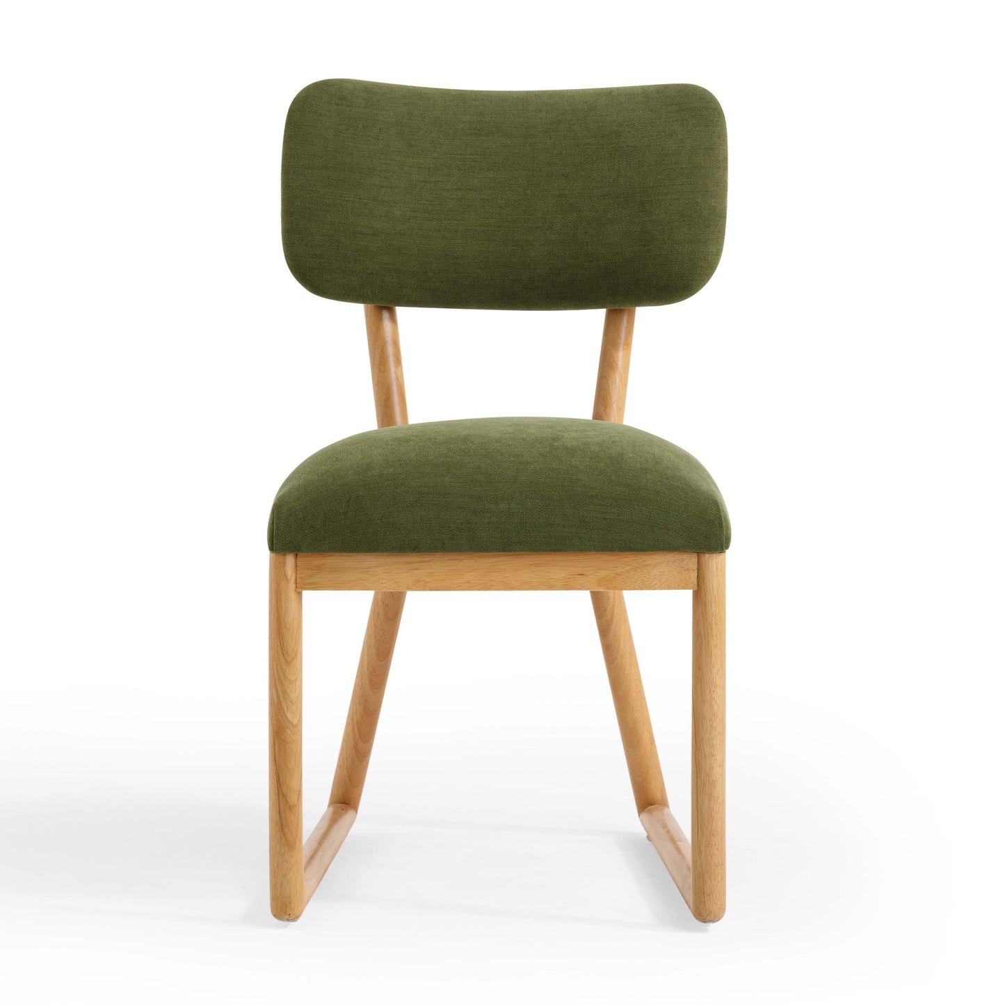 tarra green performance upcycled fabric dining chair