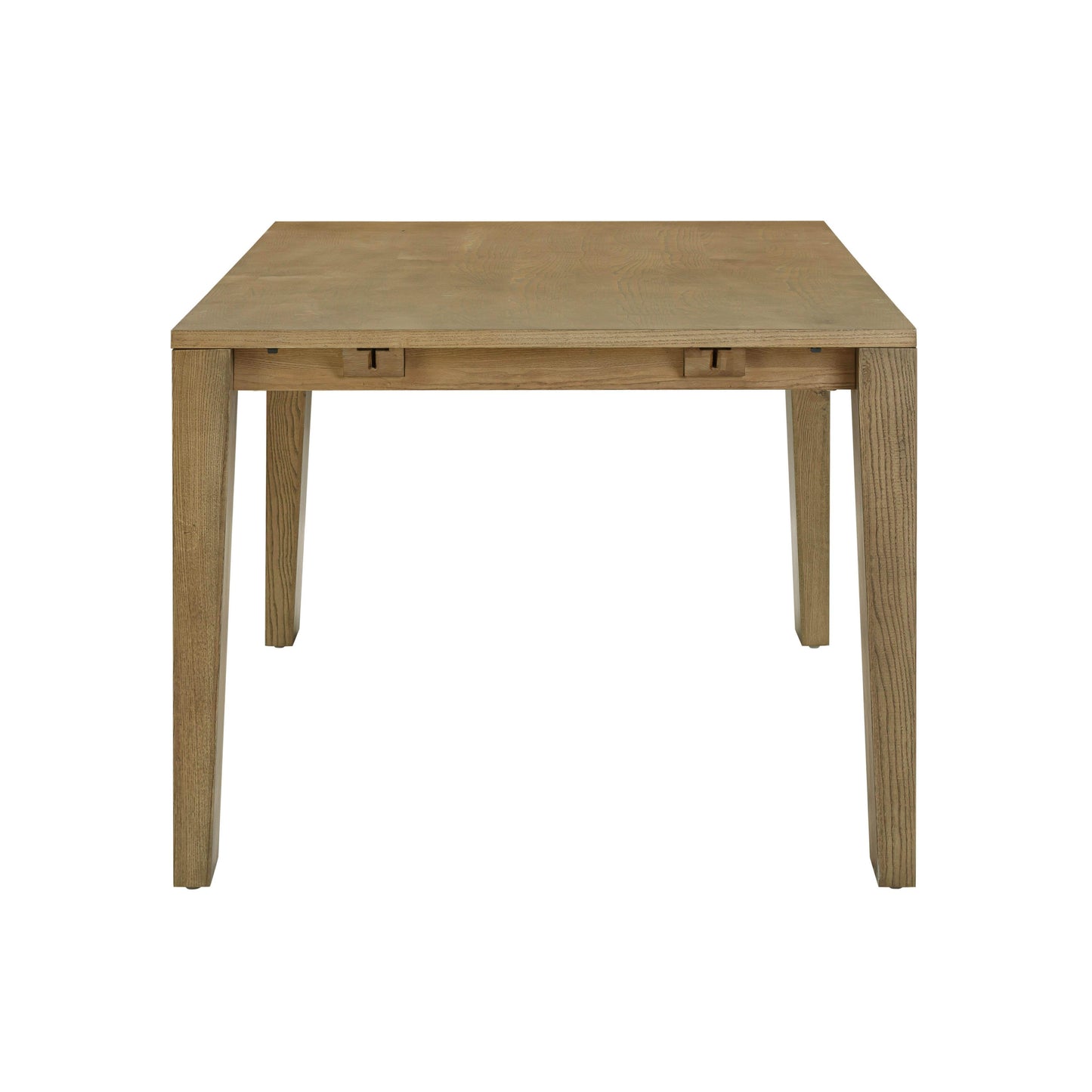 spara natural ash extendable rectangular dining table