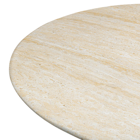 Colette Castaigne 86" Concrete Patterned Indoor/Outdoor Oval Dining Table - image 6