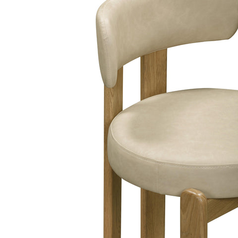 Lucienne Provence Performance Vegan Leather Dining Chair - image 6