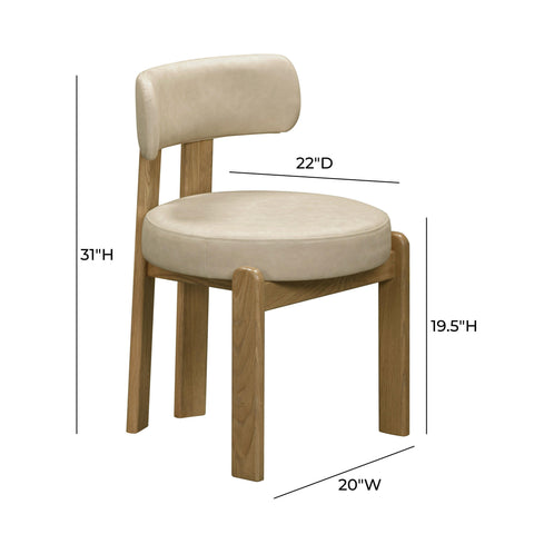 Lucienne Provence Performance Vegan Leather Dining Chair - image 7