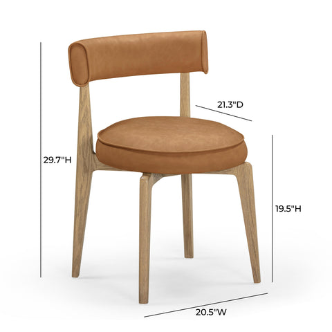Giselle Provence Performance Vegan Leather Dining Chair - image 7