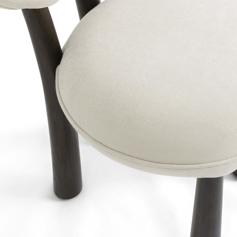 Amelie Valois Cream Performance Chenille Dining Chair - image 6