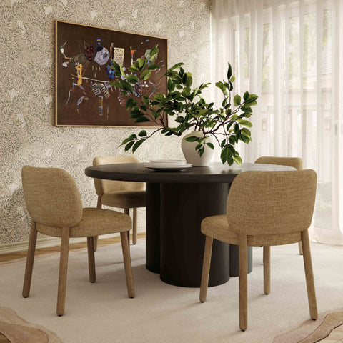 Lucienne Garda Performance Fabric Dining Chair - image 2