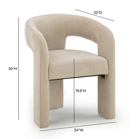 Alessia Navarre Performance Chenille Dining Chair - image 7