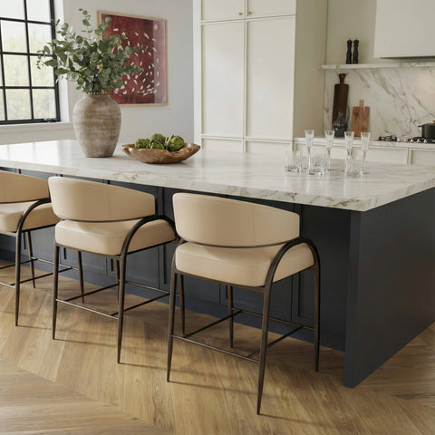 Rosalie Valois Performance Vegan Leather Counter Stool - image 2
