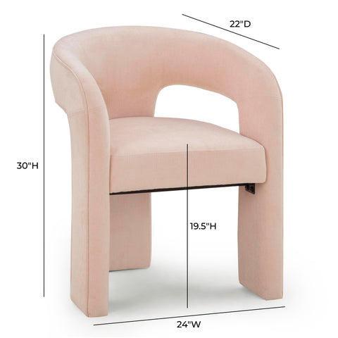 Alessia Navarre Performance Chenille Dining Chair - image 7