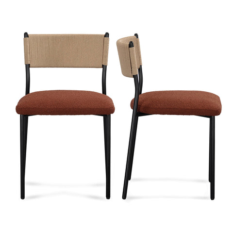 Beatrice Chantilly Performance Boucle Dining Chair - Set of 2 - image 1