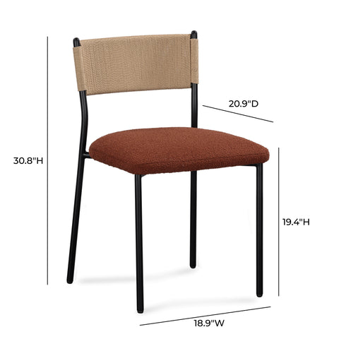 Beatrice Chantilly Performance Boucle Dining Chair - Set of 2 - image 8