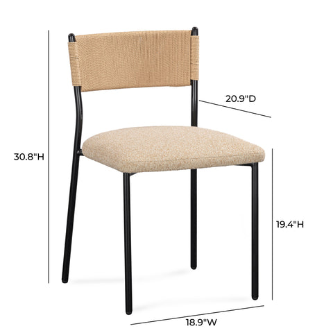 Beatrice Chantilly Performance Boucle Dining Chair - Set of 2 - image 8