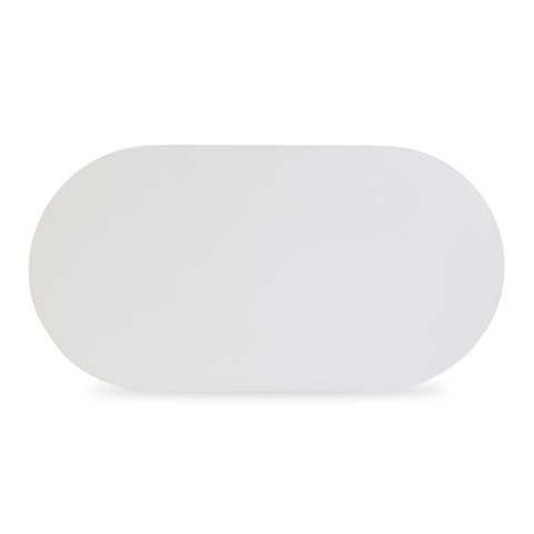 Delphine Provence 84" Pure White Indoor/Outdoor Concrete Dining Table - image 5
