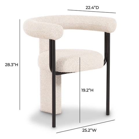 Celeste Valois Performance Boucle Dining Chair - image 6