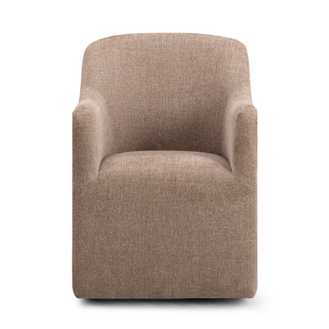 Sabine Loire Tall Textured Weave Performance Fabric Dining Chair - image 3