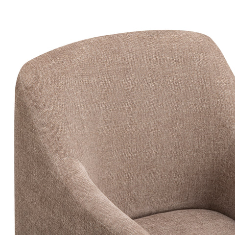 Sabine Loire Tall Textured Weave Performance Fabric Dining Chair - image 5