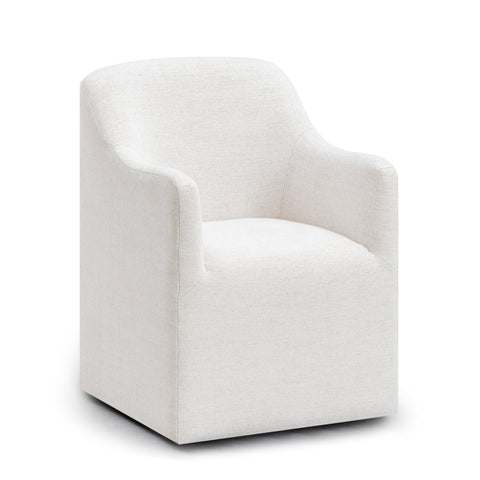 Sabine Loire Tall Textured Weave Performance Fabric Dining Chair - image 1