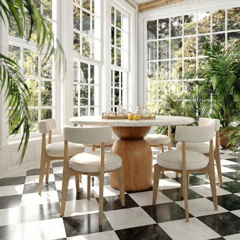 Giselle Provence Performance Vegan Leather Dining Chair - image 2