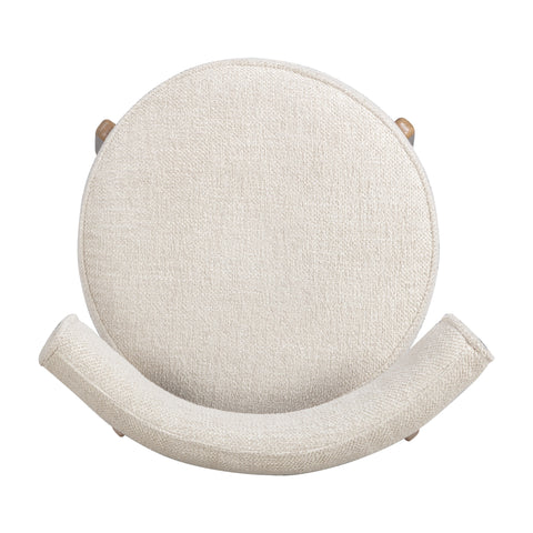Giselle Provence Cream Performance Fabric Dining Chair - image 6