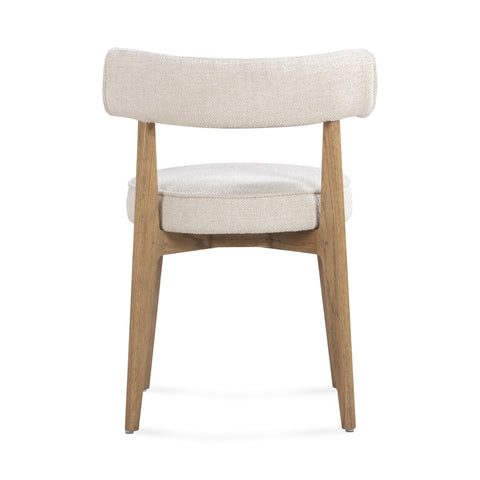 Giselle Provence Cream Performance Fabric Dining Chair - image 7